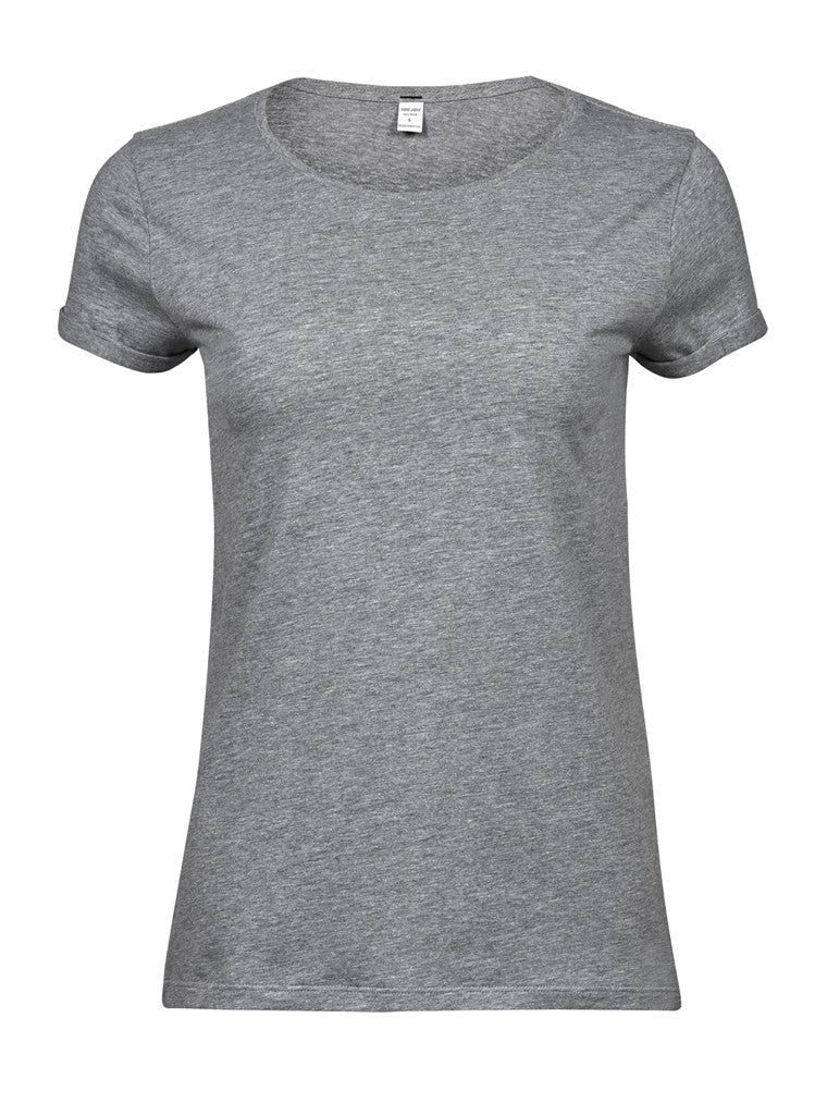 Tee Jays | Roll-Up Tee | Damer White