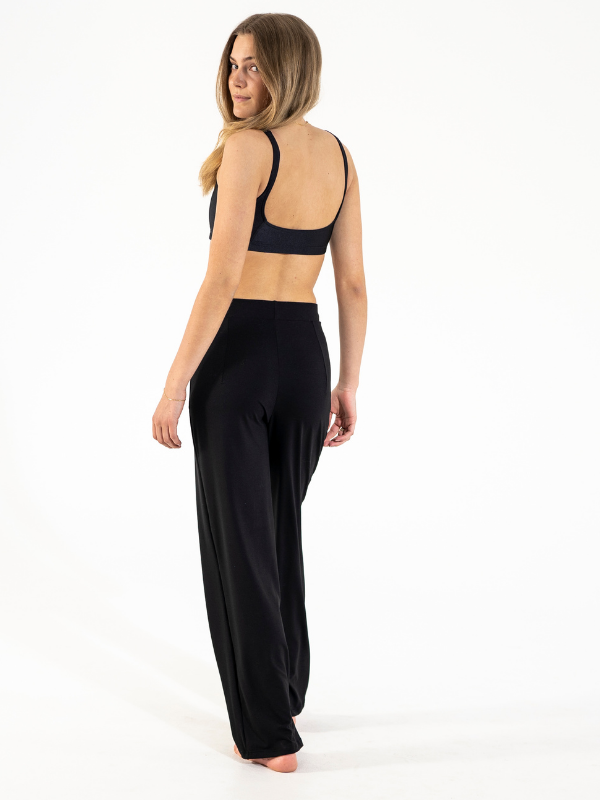 Straight pants Black