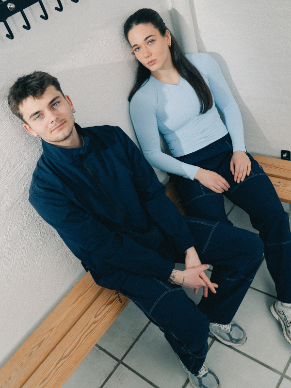 Tech 02 pants | Unisex Marine blue