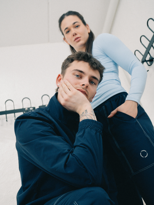 Tech 02 pants | Unisex Marine blue