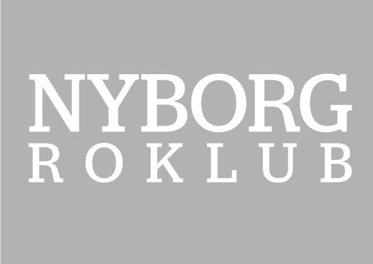 Nyborg Roklub - Stor logotyp på baksidan