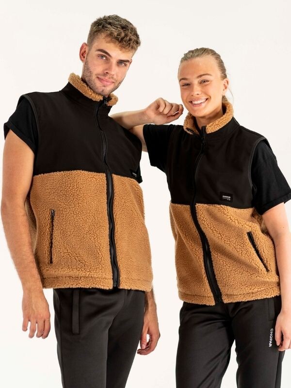 Teddyväst | Unisex Svart