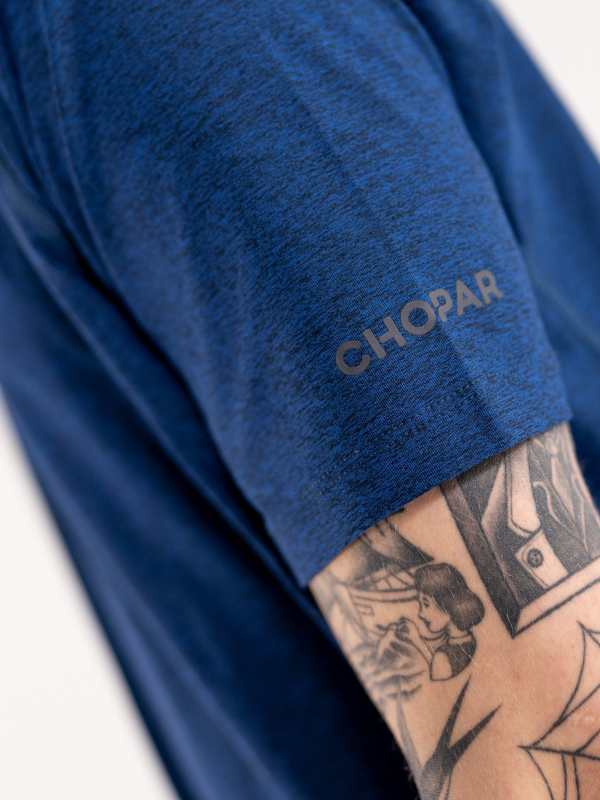 Performance tee | Män Blue