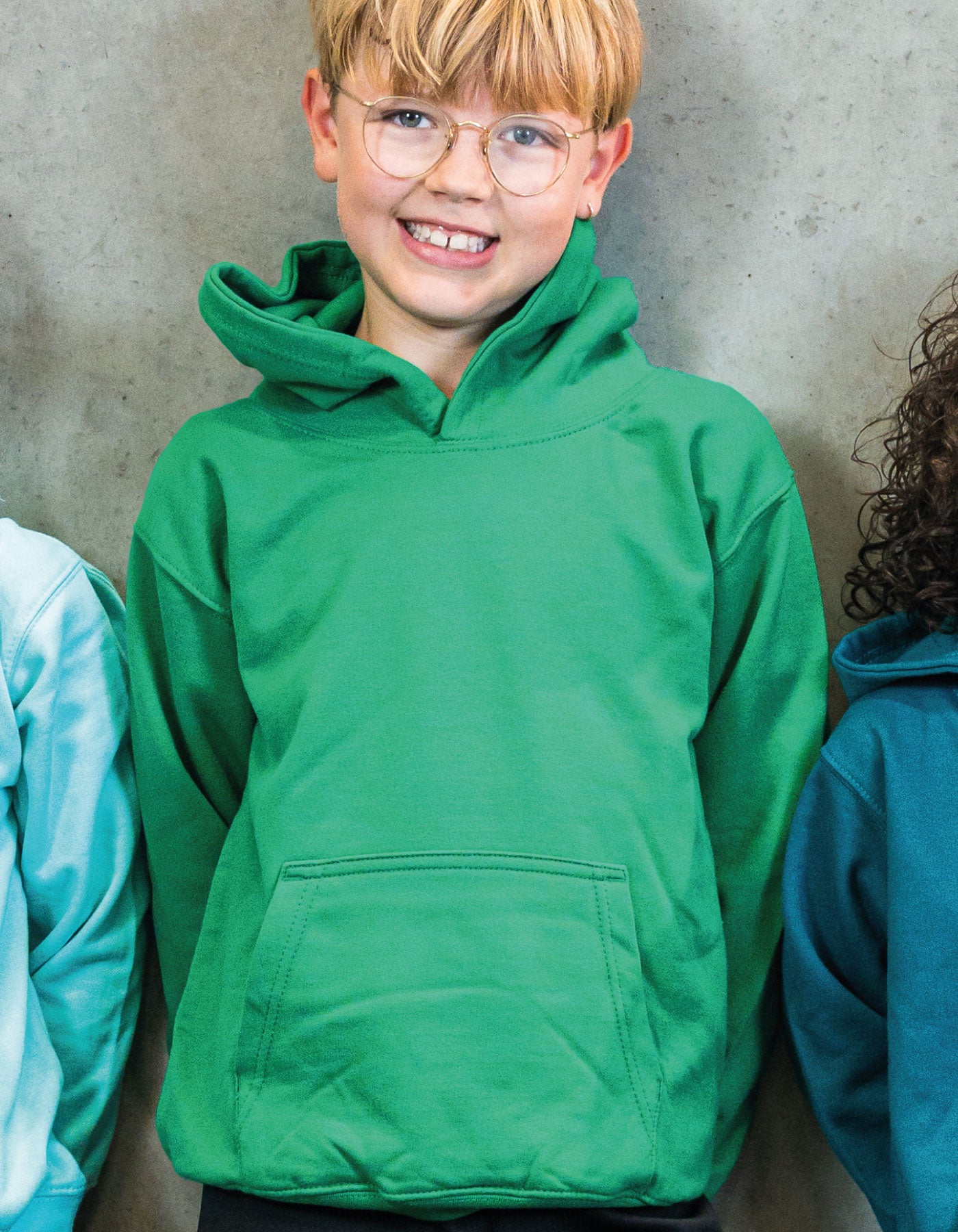 Hoodie för barn | Candyfloss Pink