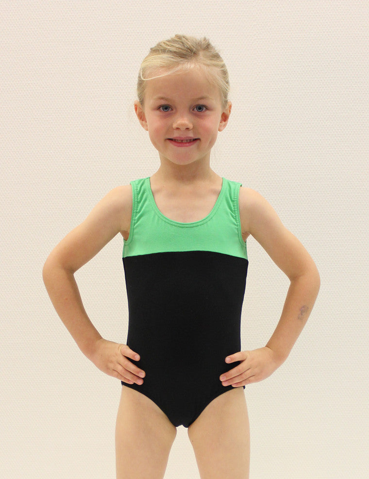 Gymnastikdräkt no. NS-102S Black/Dark Rose
