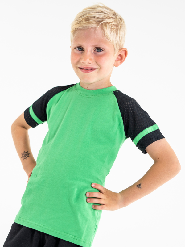 T-shirt | NS-169 Green-Black