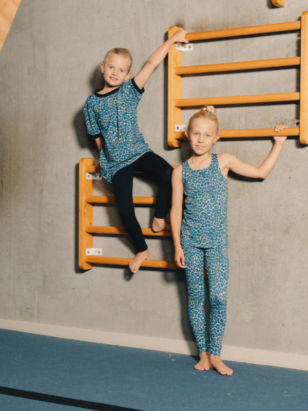 Loose t-shirt | NS-175 Blue Leo