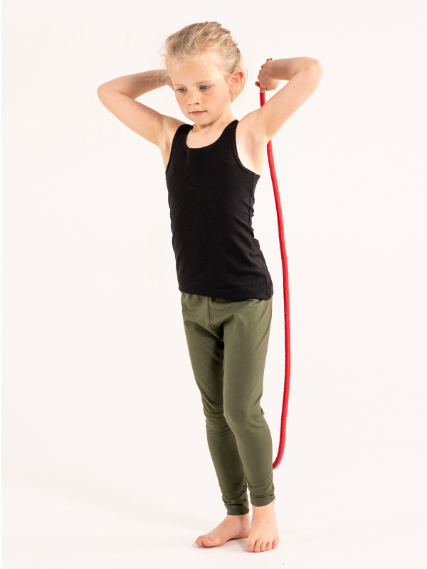 Leggings no. ns-179 Dark green
