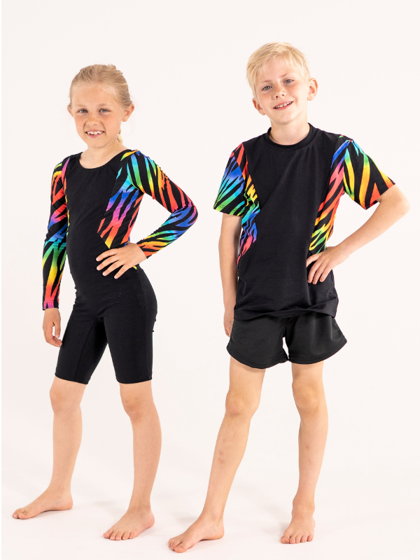 T-shirt | NS-182 Rainbow tiger