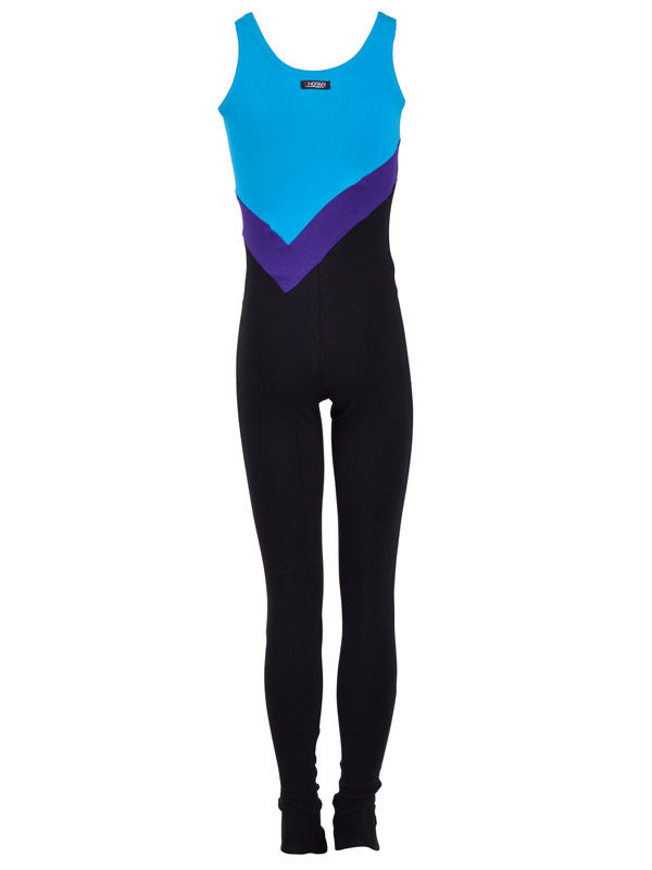 Heldräkt no. NS-131 Black/Turquoise/Purple