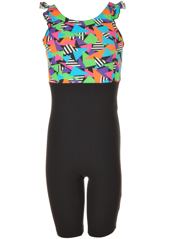 Catsuit | NS-152 Udg Svart-Kids Triangel