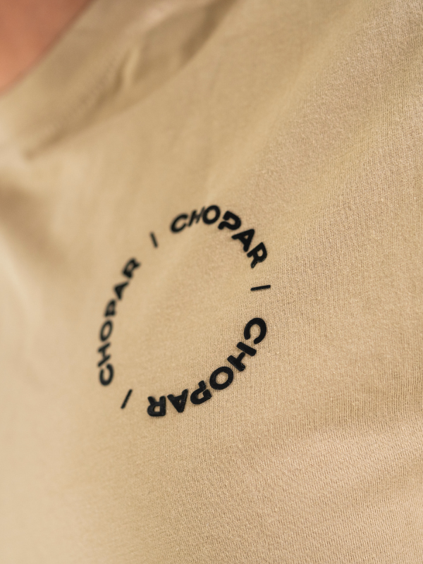 Organic tee | Men Beige