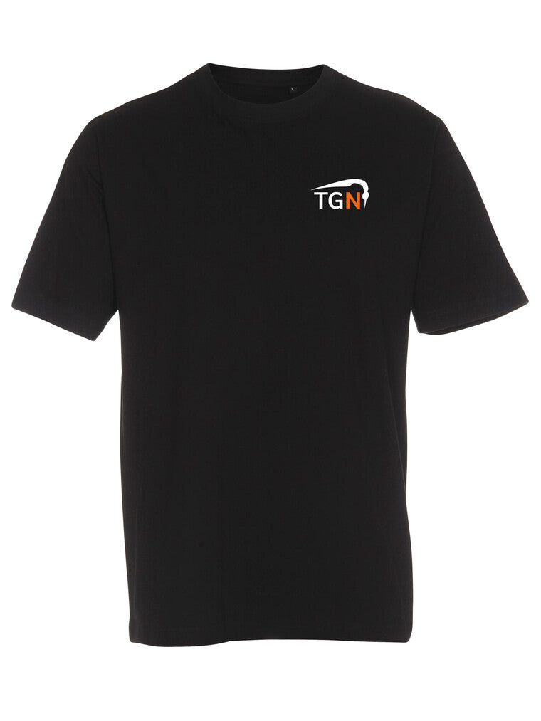 TeamGym Proximity T-shirts i ekologisk bomull Svart