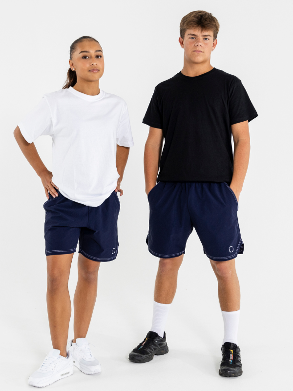 Tech 02 shorts | Unisex Marine blue