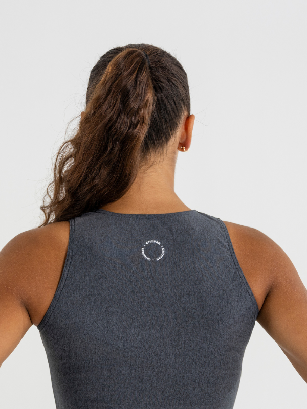 WRINKLE TOP | DAMER Dark Grey