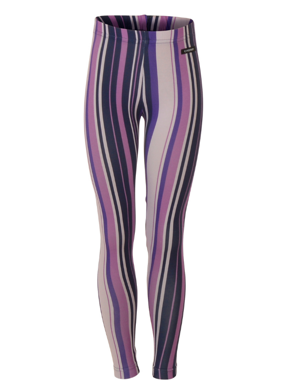 Leggings no. NS-142 Purple Stripe