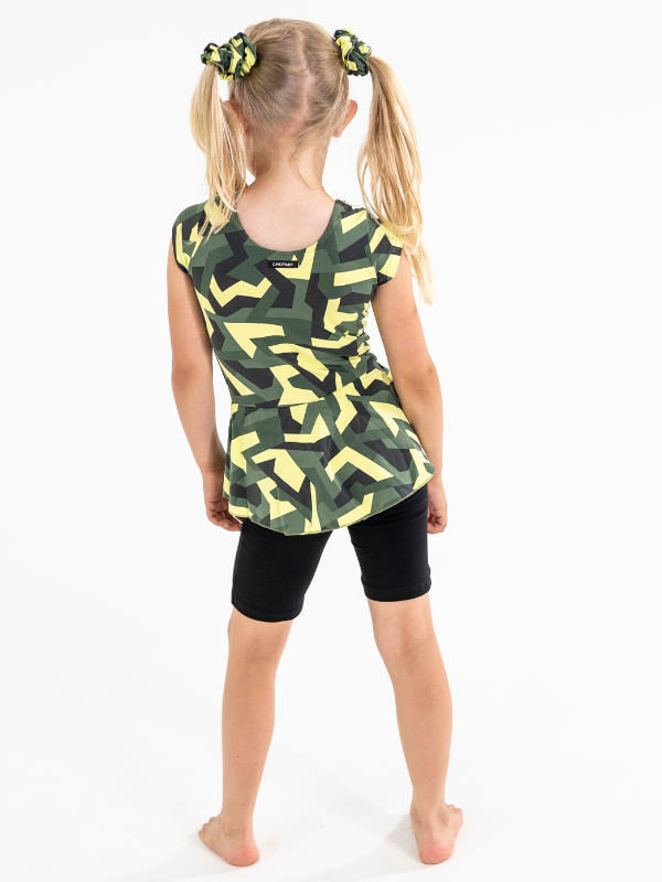 Peplon catsuit | NS-160 | Oultet Yellow Army