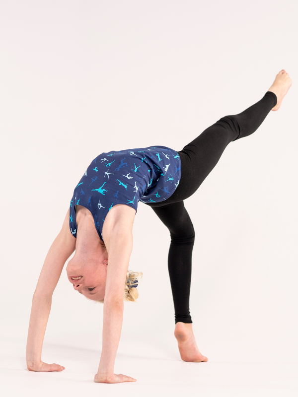 Top | NS-162 Blue gymnast