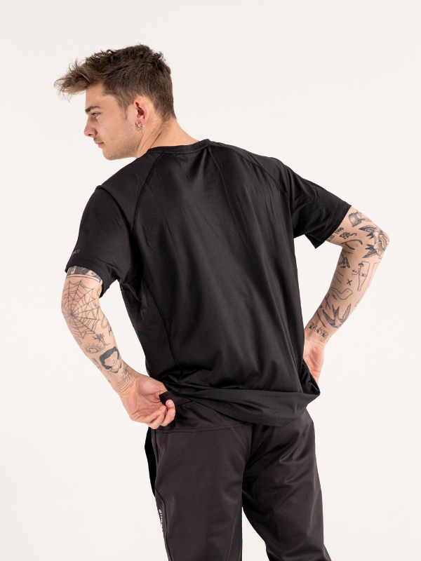 Performance tee | Män Black