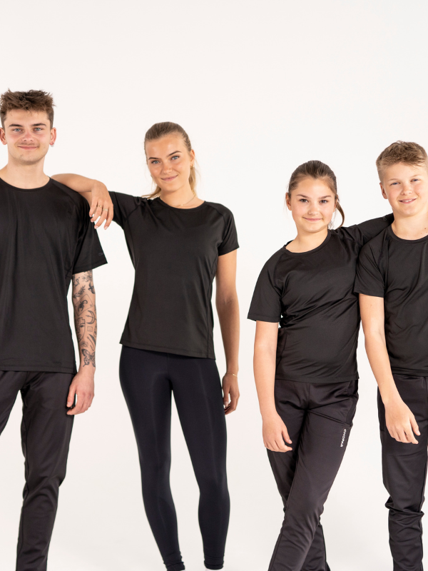 Performance tee | Män Black