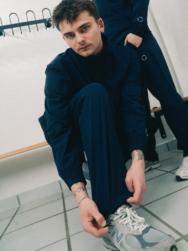 Tech 01 pants | Unisex Marine blue