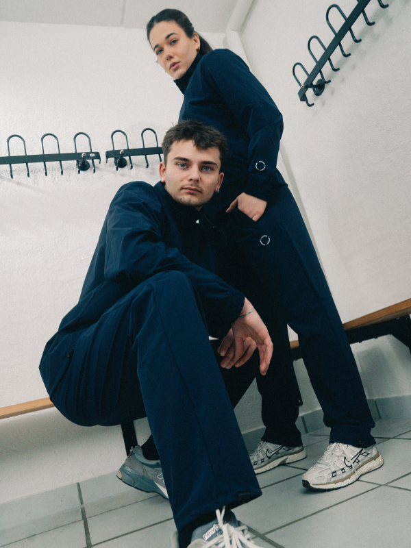 Tech 01 pants | Unisex Marine blue