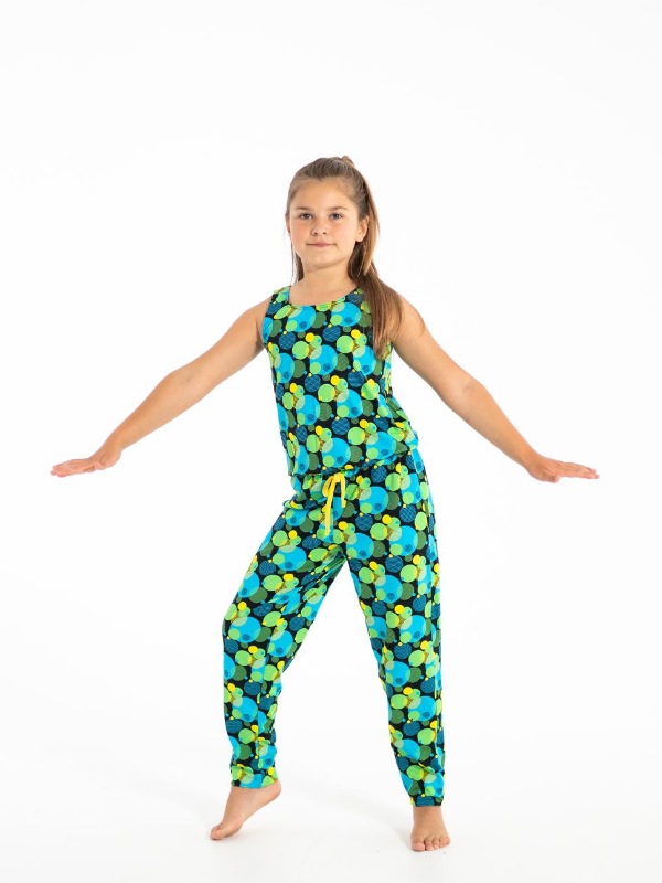Byxdrägt NS-159 GreenCircle-Yellow
