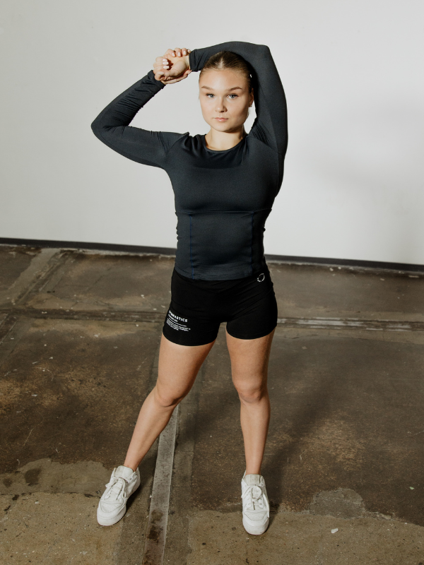LS training shirt Marine blue