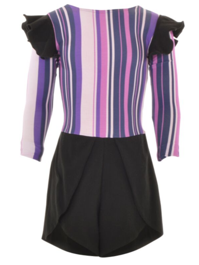 Catsuit | NS-167 | Outlet Lila randig