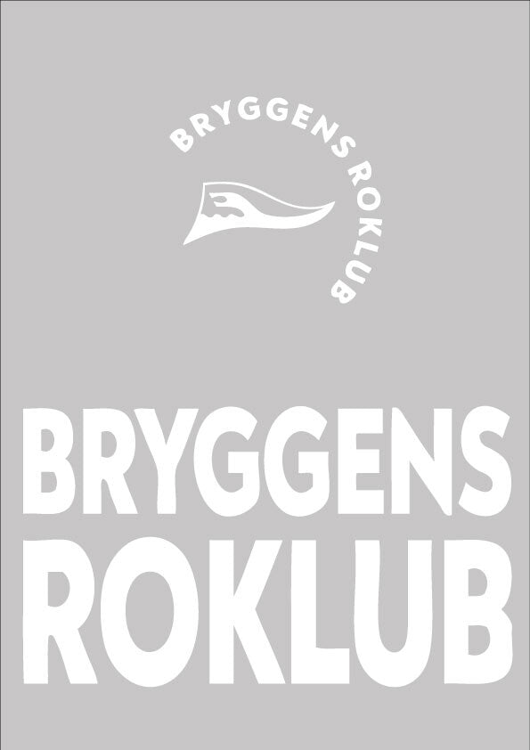Bryggens Roklub. Logotyppaket 1 (1-färgad)