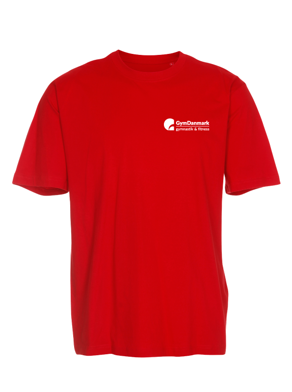 GymDanmark T-shirt | Unisex | Röd