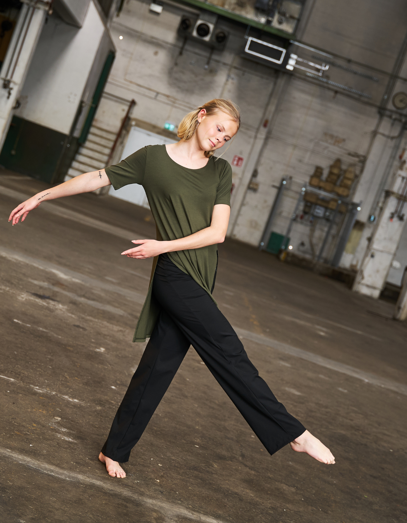 Aro top | Dämer Army Green