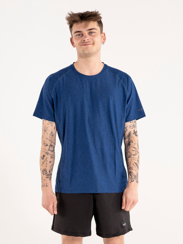 Performance tee | Män Blue