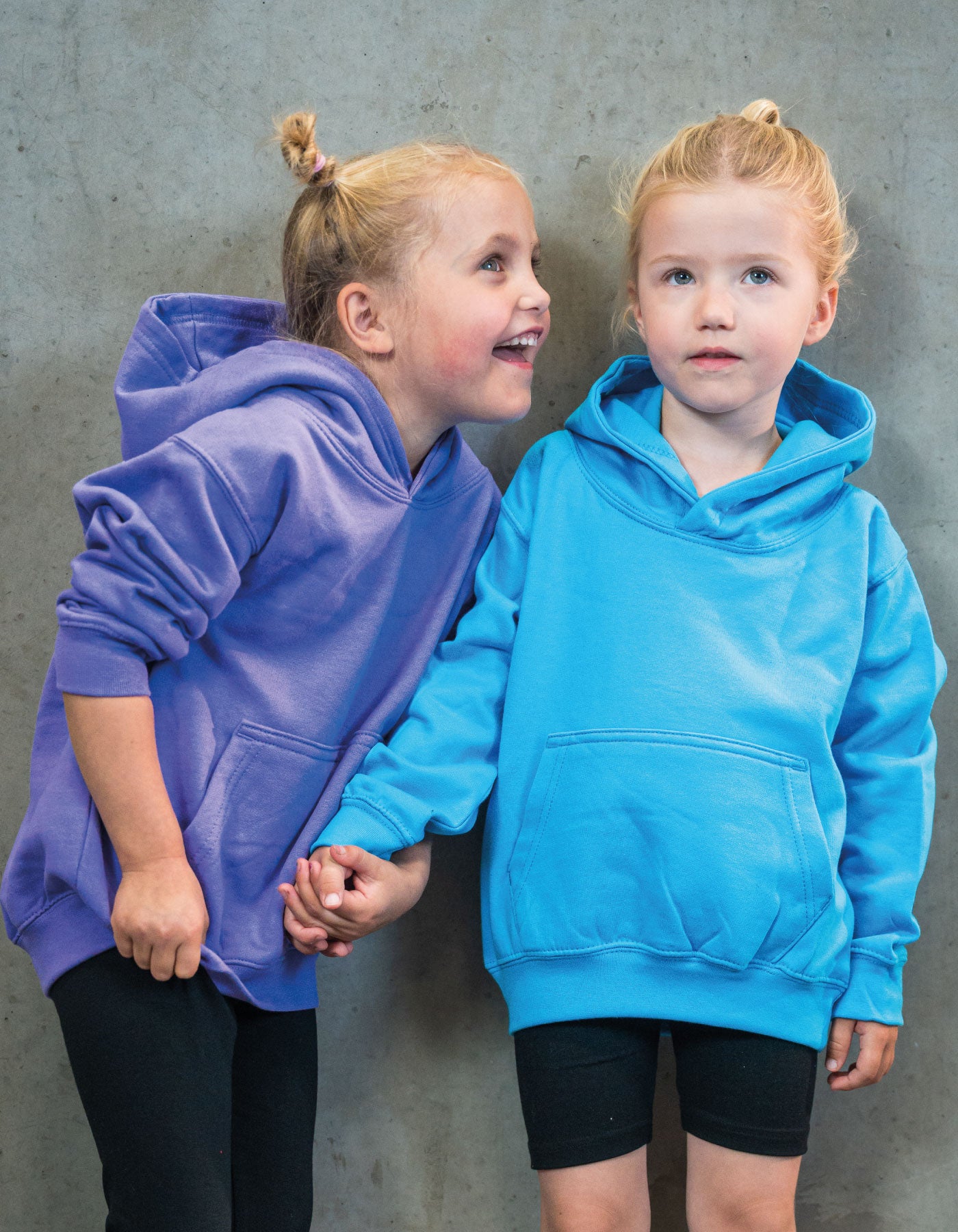 Hoodie för barn | Candyfloss Pink
