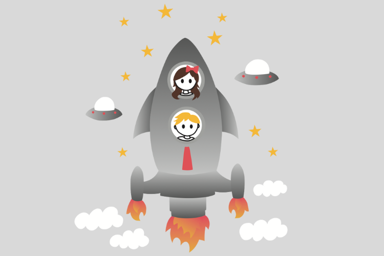 Space Ship logo