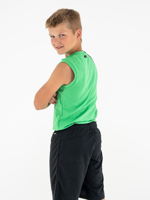 T-shirt | NS-126 Lime-svart