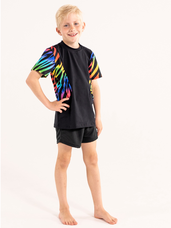 T-shirt | NS-182 Rainbow tiger