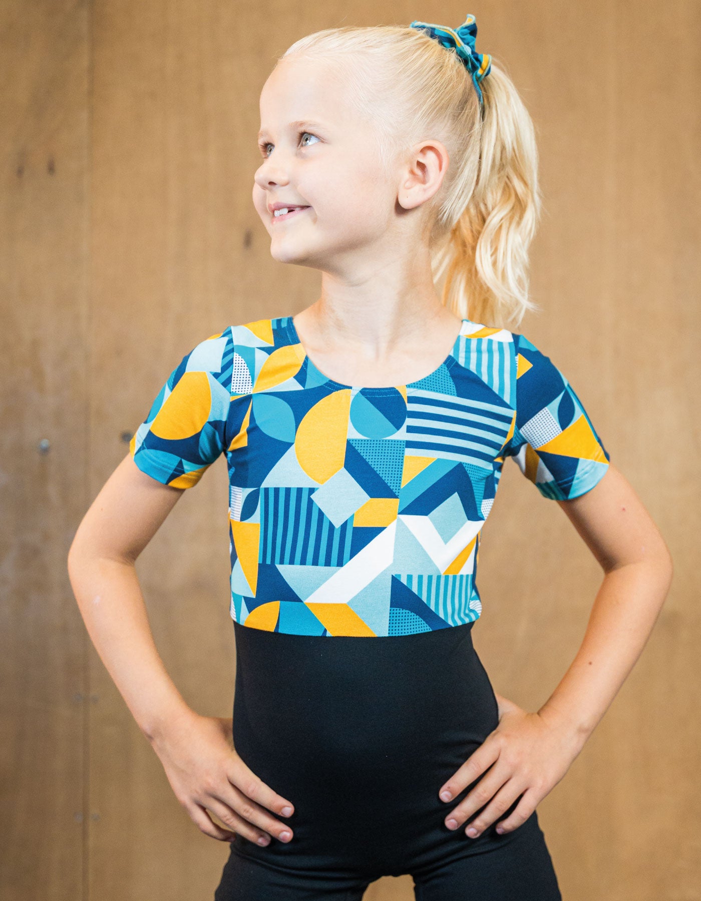 Catsuit | NS-188 Black / Geometric