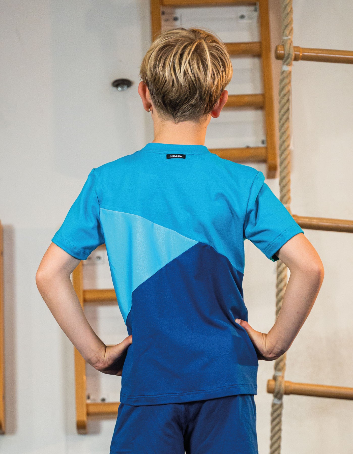 T-shirt | NS-191 Dark Blue / petrol / Light Blue