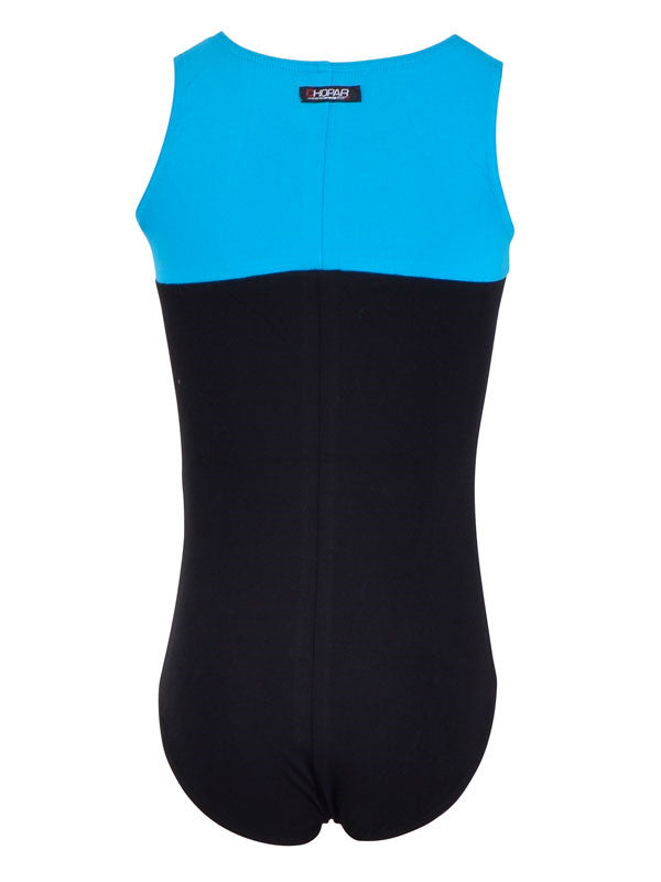 Gymnastikdräkt no. NS-102S Black/Turquoise