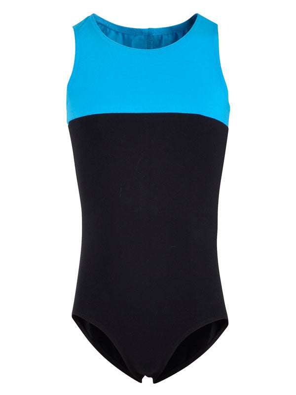 Gymnastikdräkt no. NS-102S Black/Turquoise