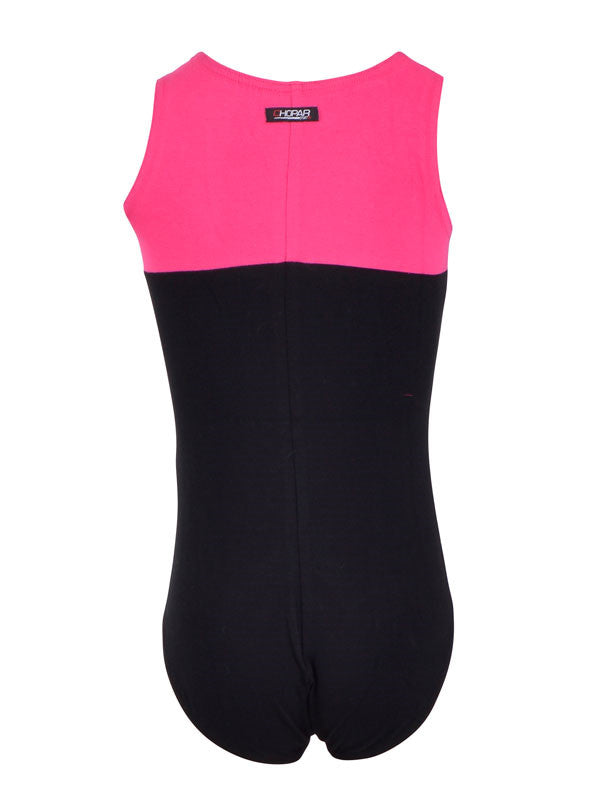 Gymnastikdräkt no. NS-102S Black/Dark Rose
