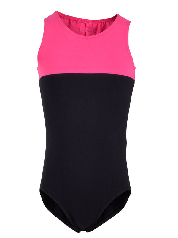 Gymnastikdräkt no. NS-102S Black/Dark Rose