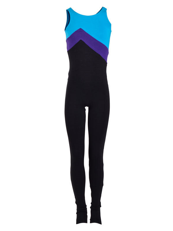 Heldräkt no. NS-131 Black/Turquoise/Purple