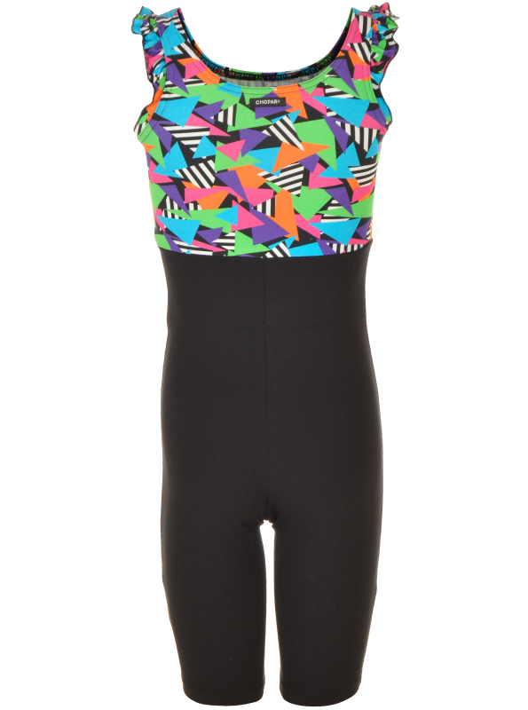 Catsuit | NS-152 Udg Svart-Kids Triangel