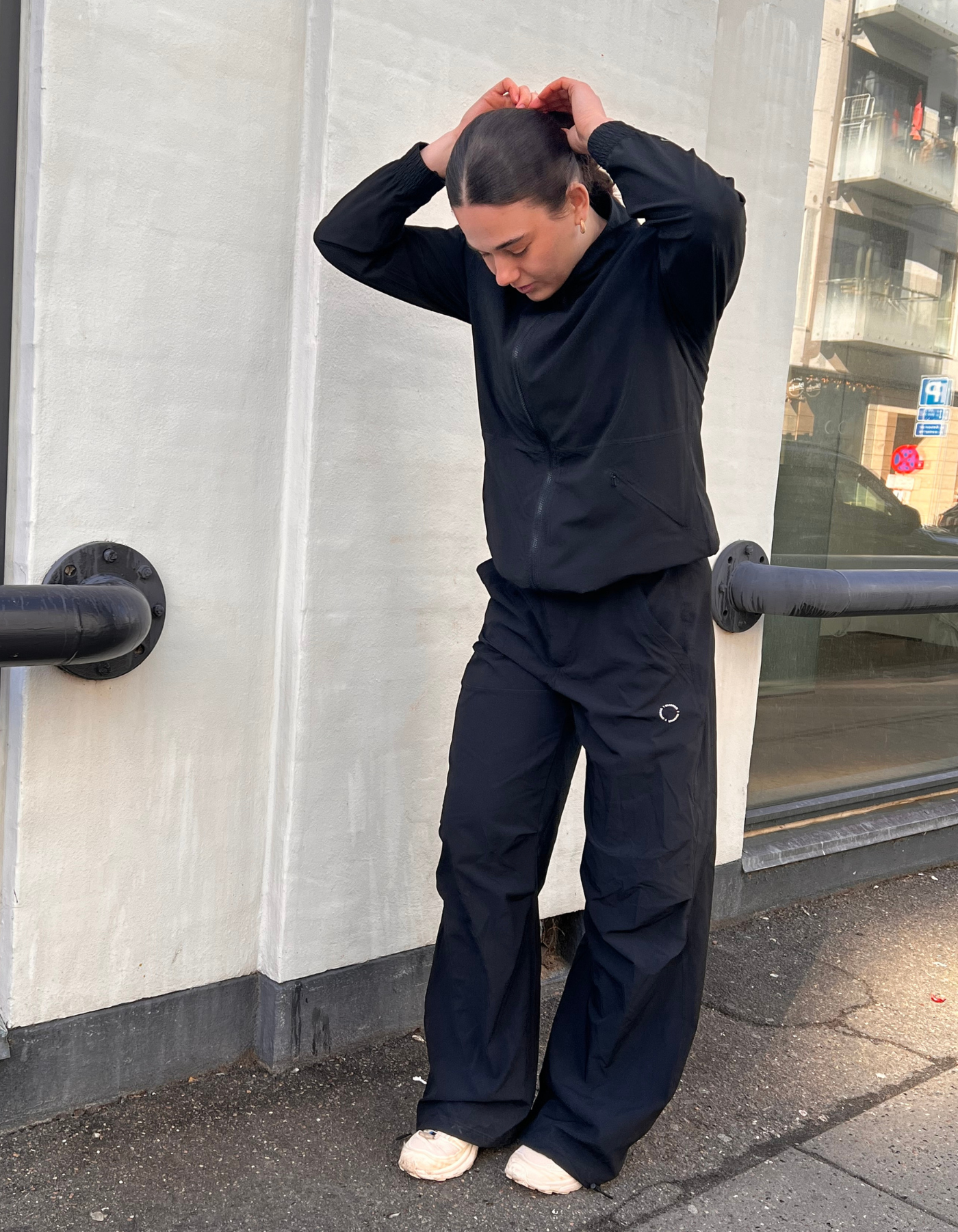 Tech Parachute pants | Unisex | Black