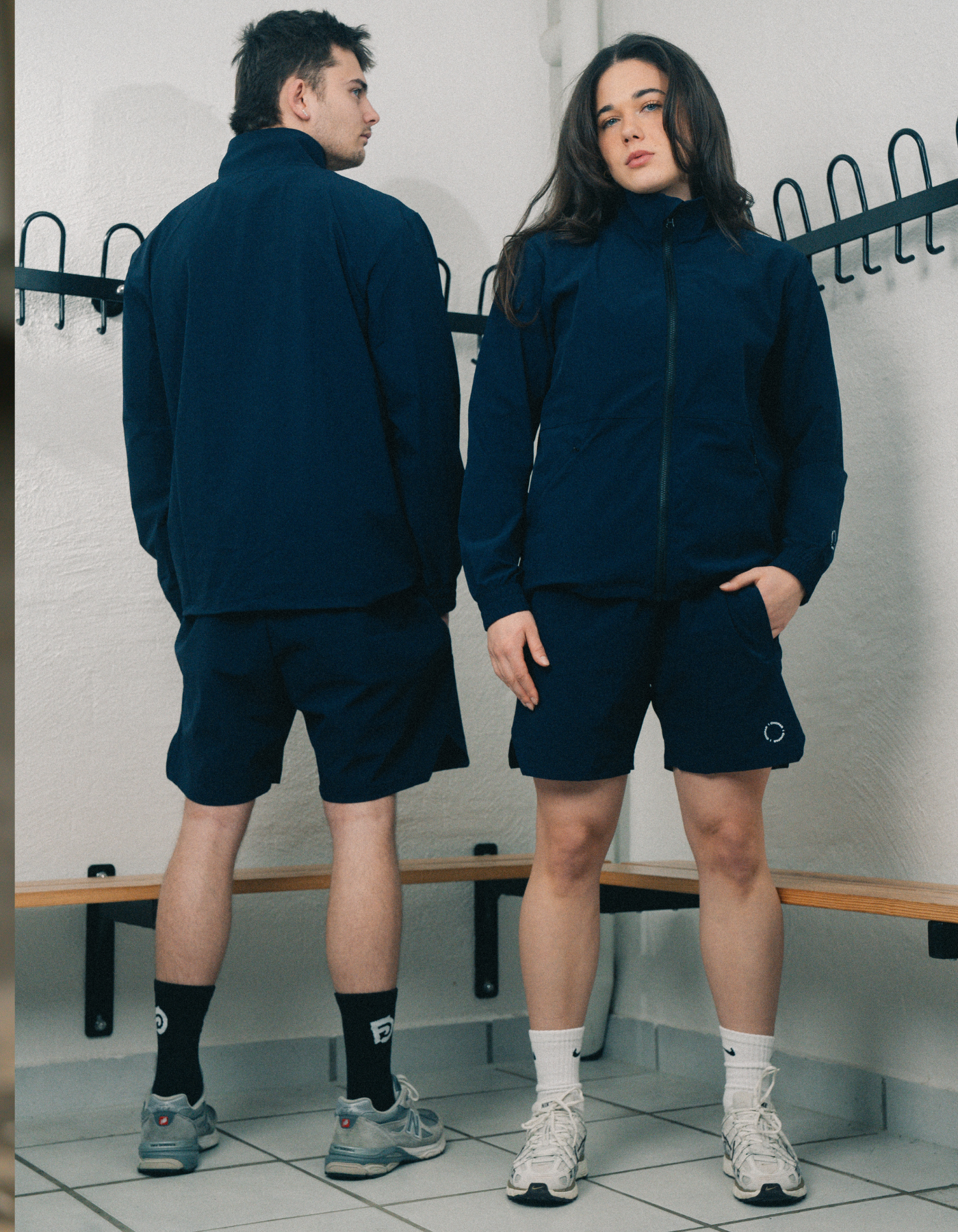 Tech 01 shorts | Unisex Marine blue