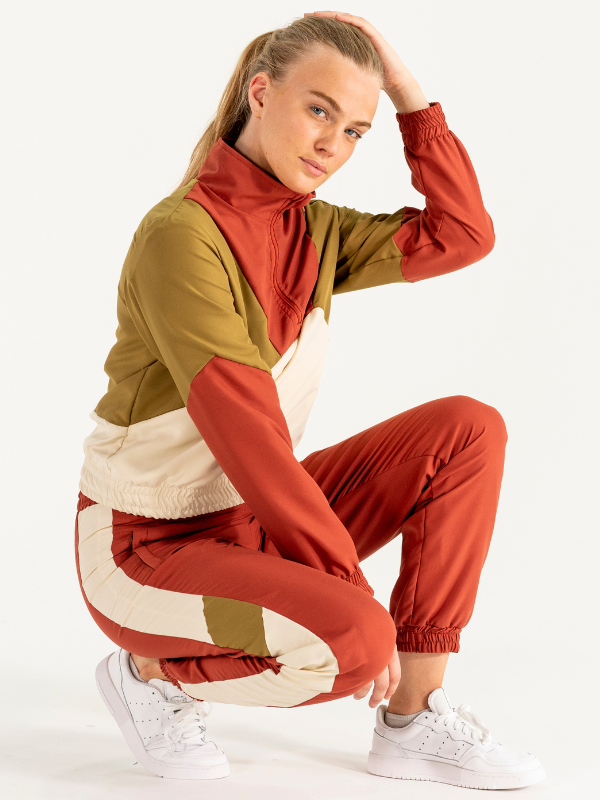 Track anorak | Röd | Dame  Red