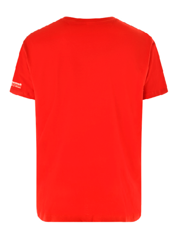 Danmark supporter t-shirt | Unisex