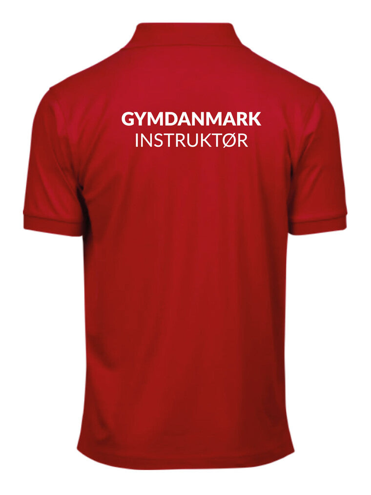 GymDanmark Tee Jays Luxury Polo | Röd